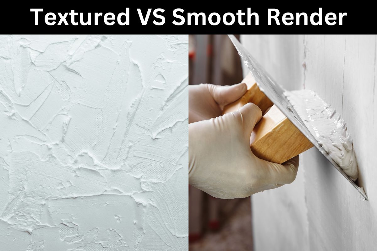 textured render vs smooth wall rendering