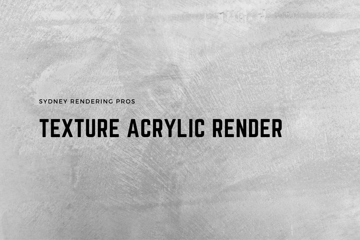 Texture Acrylic Render